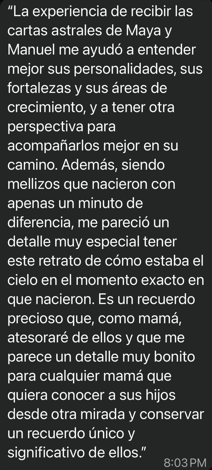 Testimonio por WhatsApp de Ivdia Velázquez